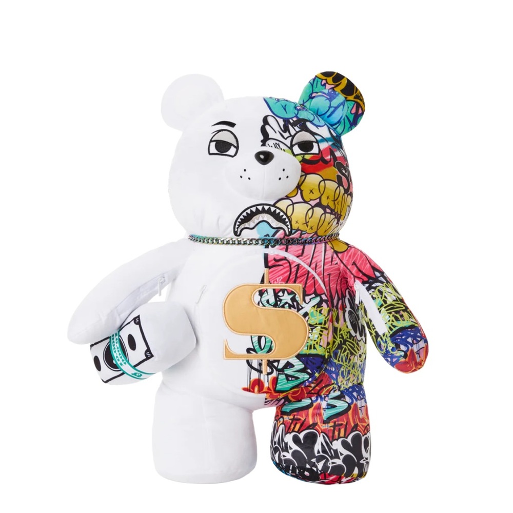 HALF GRAFF MONEYBEAR TEDDYBEAR BACKPACK
